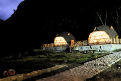 Domes by night